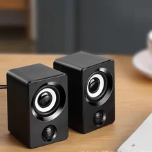 USB динамик мини портативный динамик с HD аудио сильная совместимость для ноутбука Настольный компьютер GK8899