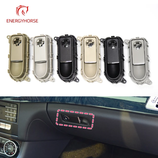 For Benz W218 Car Glove Box Handle Cover Lid Lock for Mercedes CLS