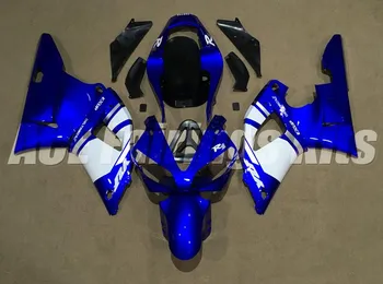 

New ABS Motorcycle bike Full Fairings Kit Fit For YAMAHA YZF-R1 2000 2001 00 01 R1 bodywork set Custom Blue White