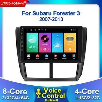 

2.5D IPS android 10 car radio multimedia player For Subaru Forester 2007-2013 gps navigation stereo 4G lte support carplay wifi