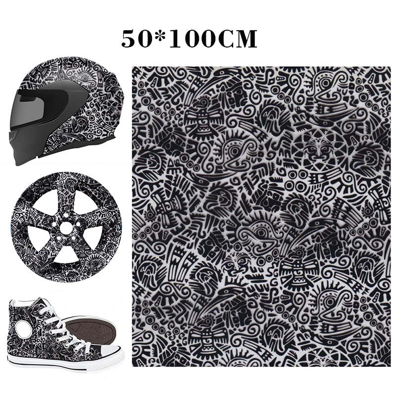 DIY PVA Hydrographic Film Water Transfer Printing Film Hydro Trim High Quality