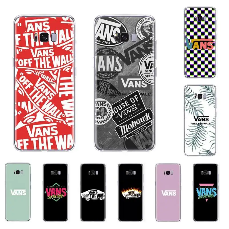 Trend Street Skateboard VANS чехол для телефона с принтом Samsung S5 S6 S7 S8 S9 S10 e S20 Ultra edge plus