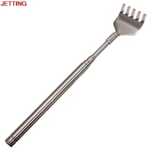 Практичный удобный портативный регулируемый нержавеющий зажим для ручки задняя скребок телескопическая карманная царапающий массаж комплект