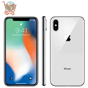 

Unlocked Apple iPhone X 3GB RAM 64/256GB ROM 5.8inch iOS Hexa core Apple Phone 12.0MP Dual Back Camera 4G LTE Smartphone