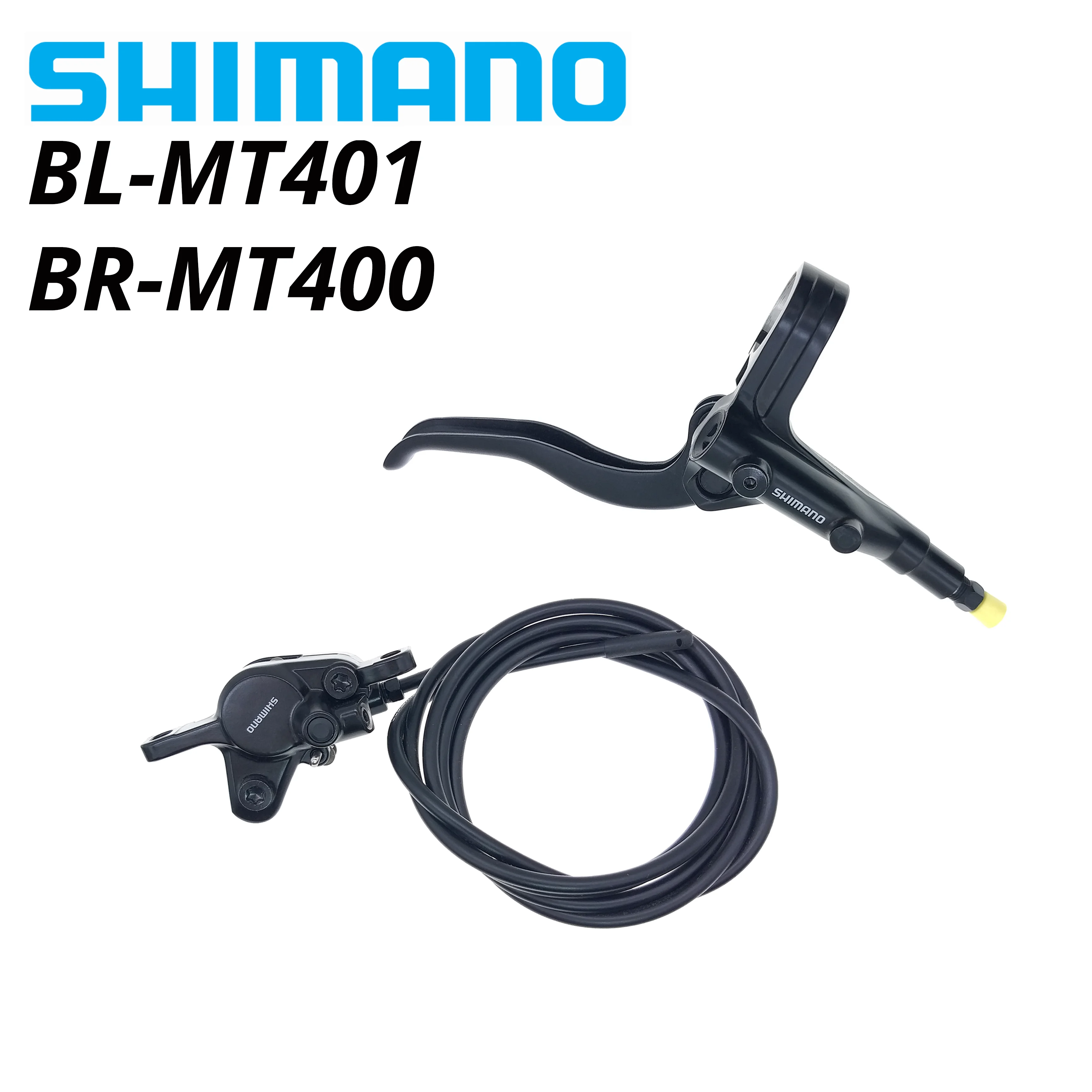 SHIMANO BL-MT401 BR-MT400 Hydraulic Disc Brake 2-Piston MTB Caliper MT401 MT400 Mineral Oil set right | Спорт и развлечения