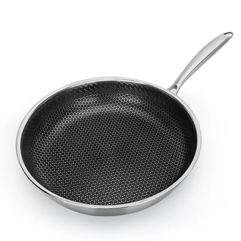  Stainless Steel Skillet - Nonstick Fry Pan - Induction Compatible - Multipurpose Cookware Use for H - 4000071167696