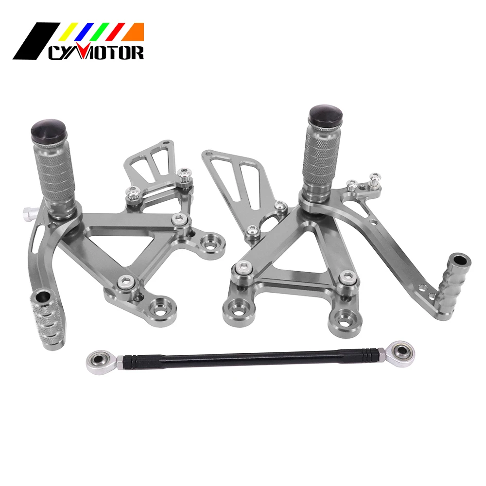Мотоцикл с ЧПУ Регулируемые Подножки для KAWASAKI Ninja ZX6R ZX-6R ZX 6R 2003 2004 03 04