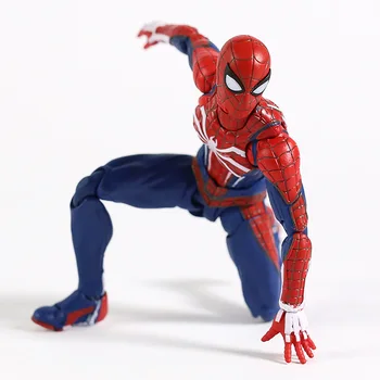 

SHF Marvel Spiderman Advanced Suit PVC Action Figure Collectible Spiderman Toy Figurals