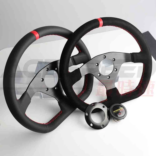 Plano D Forma Couro Car Racing Volante, PC Simulador de Condução, Jogo e  Gaming Volante, Alta Qualidade, Corrida de Corrida, Drift Sport - AliExpress