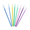 100pcs/lot S M L Size Disposable Cotton Soft Swab Eyelash Extension Microbrush Applicators Individual Mascara Micro Brush Stick 2