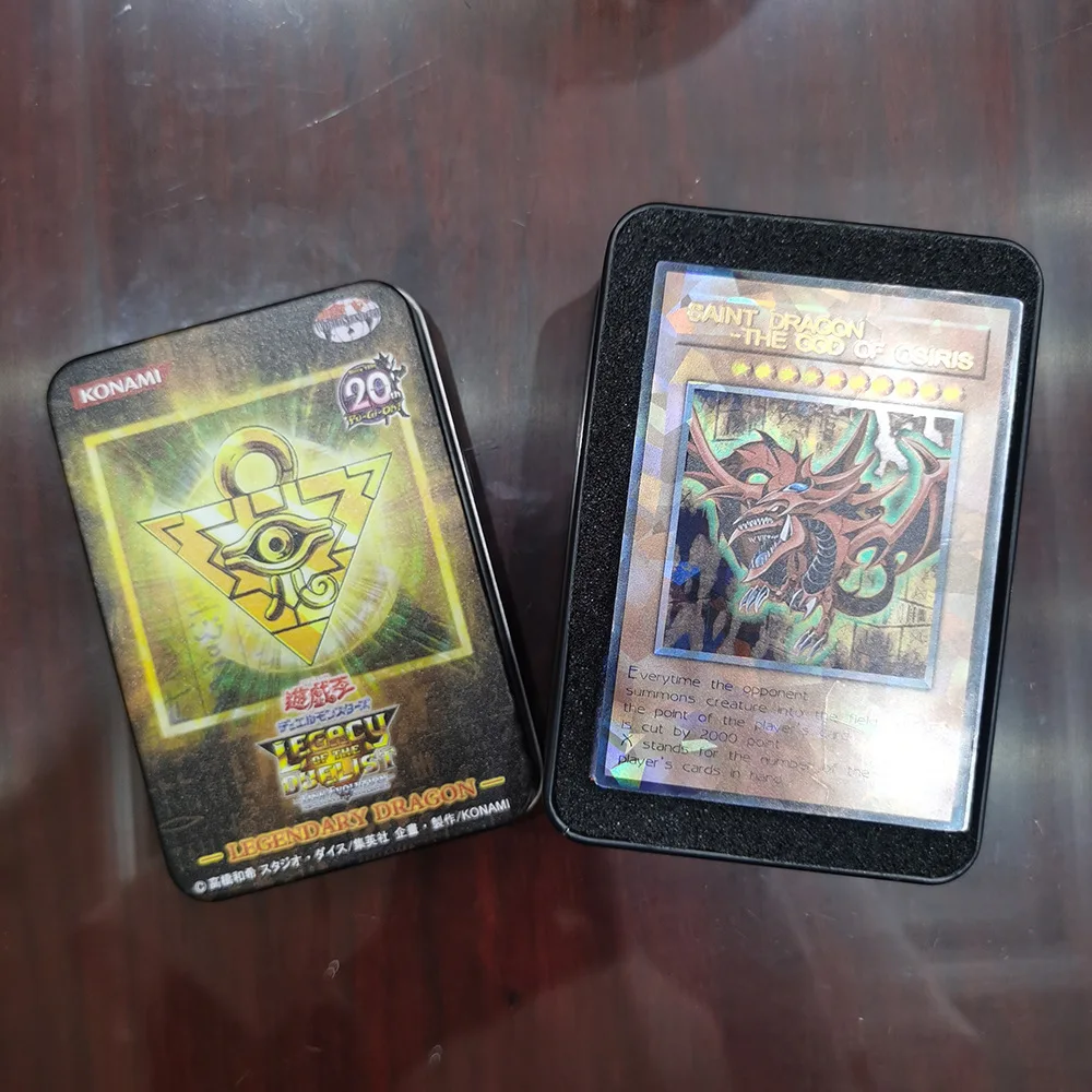 

Yu Gi Oh 72PCS Blue Eyes White Dragon Laser Bronzing Non-repetitive English Sempron Card Series Collection (Not original)