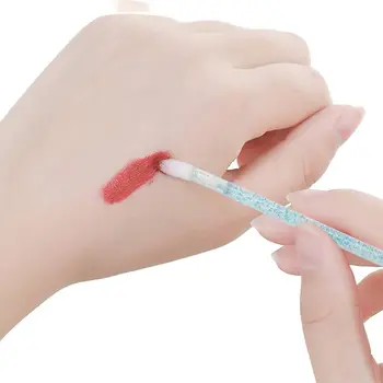 

200 Pcs/lot Disposable Lip Brush lipstick Applicator Wand Lip Gloss Brush for Eyelash Extension Makeup Tools