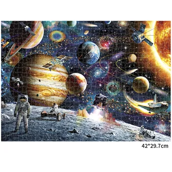 

1000pcs Adult Large Jigsaw Puzzle Set Toy Personalized Gift Oil Painting Decompression Puzzle Interesting Toys Classic Casual