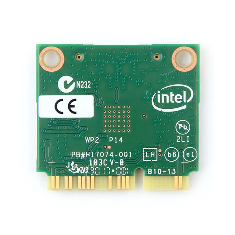 Двухдиапазонный беспроводной адаптер AC1200 для Intel 7260 7260HMW AC MINI PCI-E Card 2,4G/5G Wifi+ bluetooth 4,0 для Dell/sony/ACER/ASUS