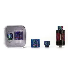 Demon Killer комплект из смолы капельного наконечника и стеклянной трубки для TFV8, TFV8 Детские TFV-12 Melo 3 Mini Melo 3 Cleito, Cleito 120 Ijust S Tank