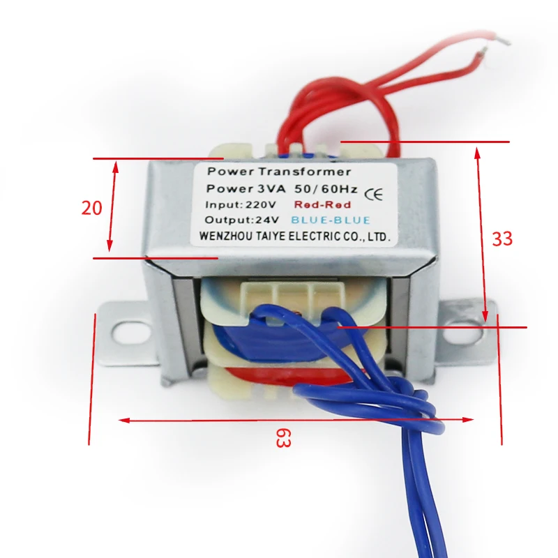 Coil 3W/VA Power transformer AC220V to 6V 9V 15V 24V IE Power Transformer Spot Welding Controller Electronic Audio Transformer power transformer
