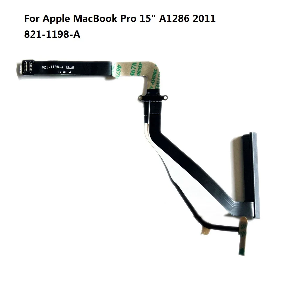 A1286 821-1198-A Для 10 шт./лот Apple MacBook Pro 13 ''A1278/15" A1286/1" A1297/Mac Mini A1347/Unibody 13" A1342 жесткий диск гибкий кабель HDD - Цвет: A1286 821-1198-A