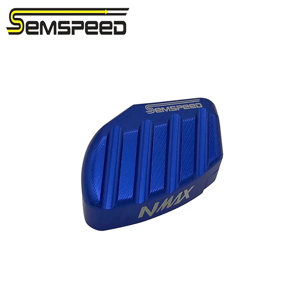 SEMSPEED Мотоцикл с ЧПУ Логотип NMAX 155 125 150 NMAX155 Sidestand ножка боковая подставка расширение Подставка пластина опорная площадка для YAMAHA