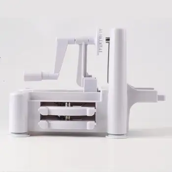 

Spiral Vegetable Slicer Vegetable Fruit Chopper Cutter Kitchen Tool LN