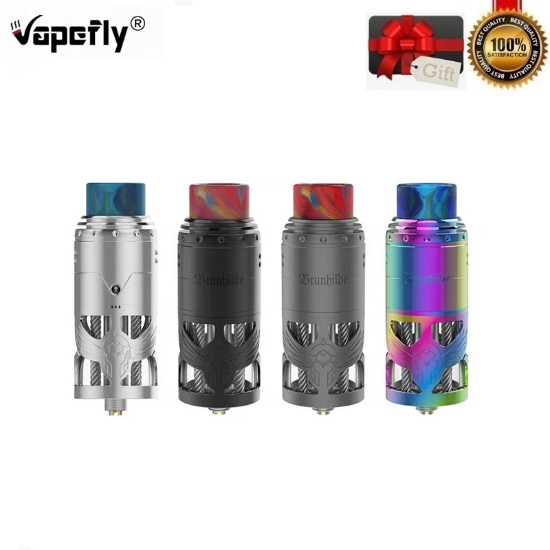 Buy  Original Vapefly Brunhilde RTA Tank E-Cigarette 8ml Vape Atomizer Top Coiler Top Airflow Dual Coil 