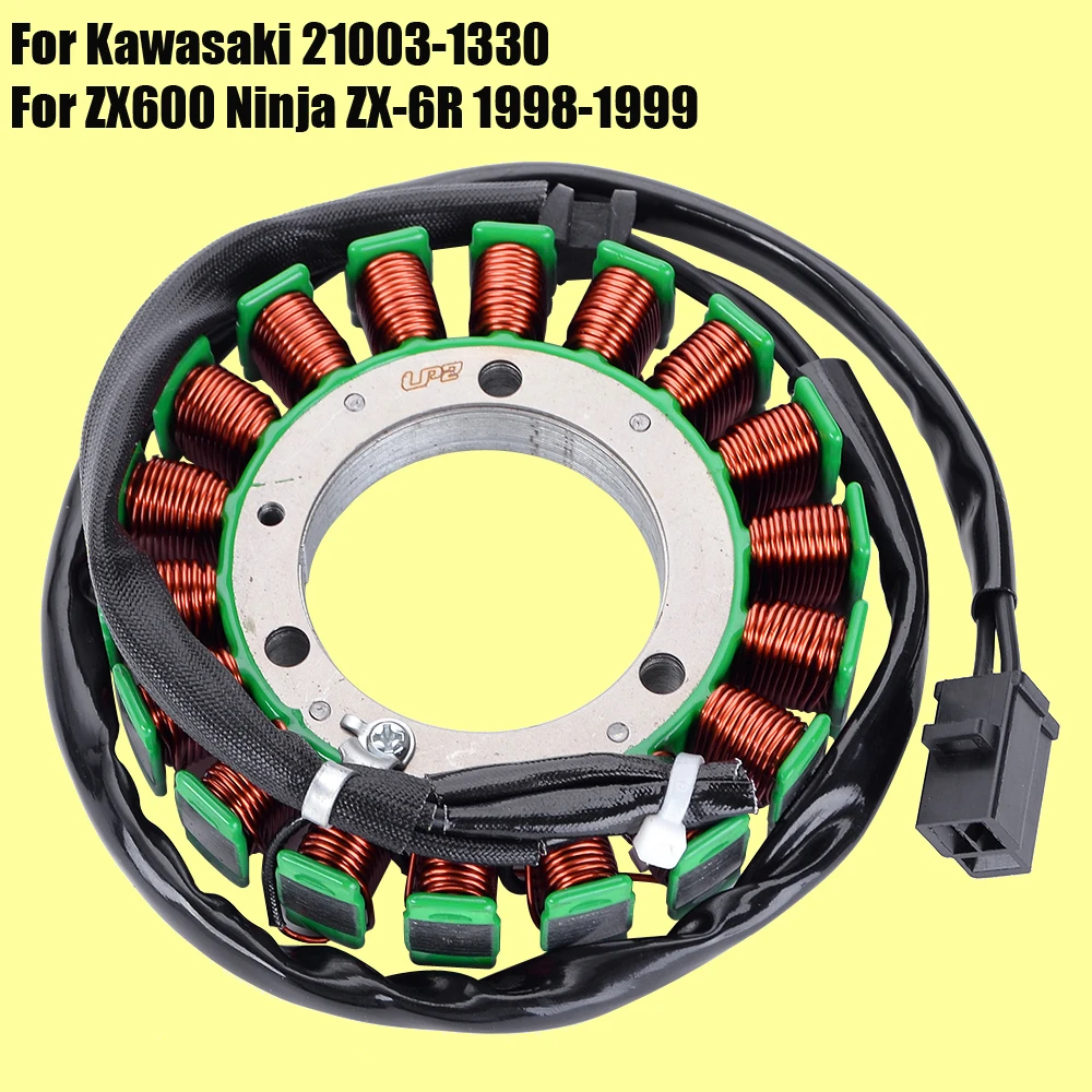 Катушка статора для Kawasaki Ninja ZX-6R ZX600 1998 1999-21003 катушка намагниченного генератора