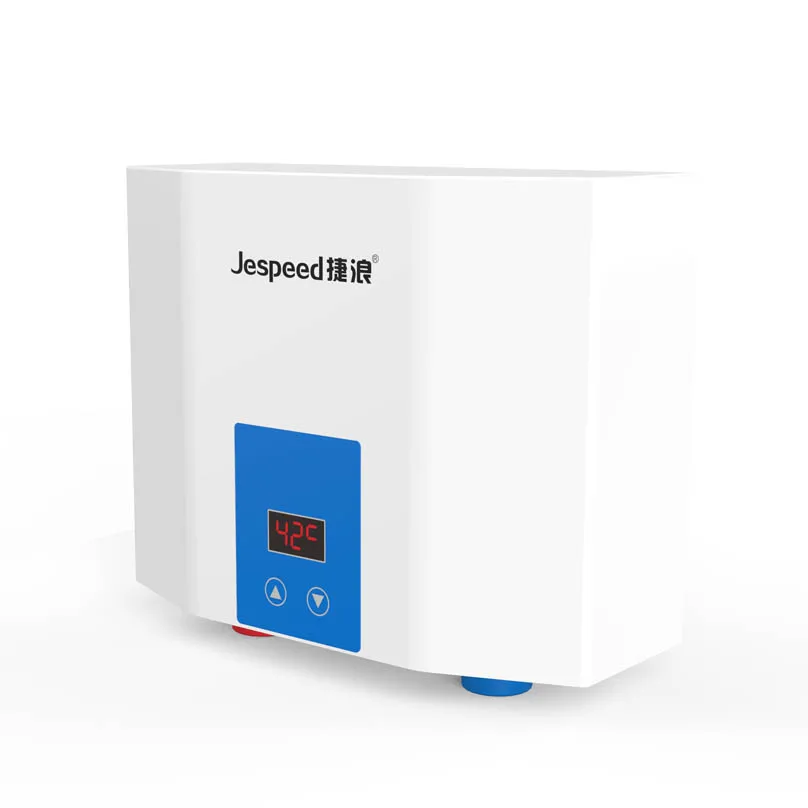 Вертикальный мгновенный Электрический водонагреватель без резервуара Jespeed