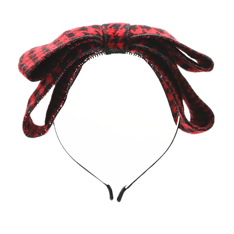 

Зимний стиль, Детская Женская винтажная повязка на голову с узлом, повязка на голову, Женские аксессуары для волос из кашемира ручной работы.