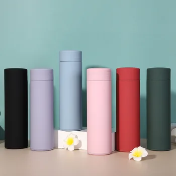 

Multi-color Portable Thermos Bottle Inside and Outside 304 Stainless Steel Copper Insulated cup