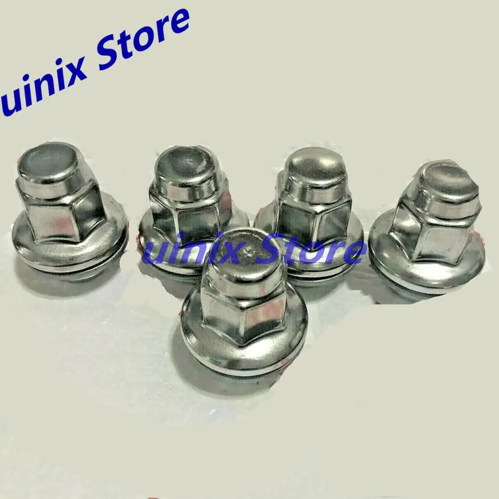 One Set 5PCS Wheel Lug Bolt Nuts 14 x 1.5mm FOR LEXUS LS460/LS600 OEM