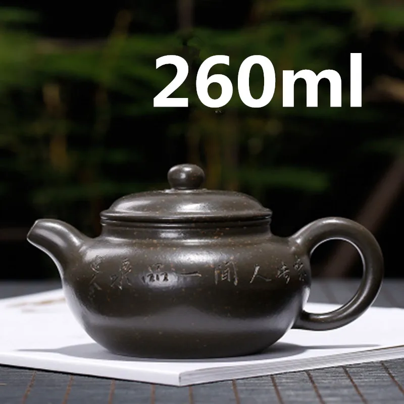 

Teapot Yixing Zisha Clay Chinese Porcelain Teapots Tea pot Ceramic 260ml New Arrived High Quality With Gift Box