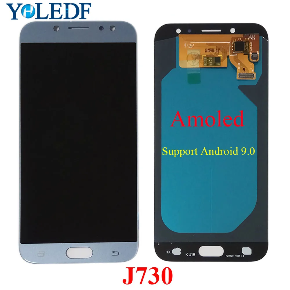 Original AMOLED LCD J730F for SAMSUNG Galaxy J7 Pro 2017 J730 Display ...