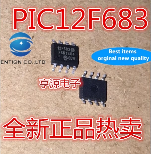 

20 шт., 100% новые и оригинальные реальные фото PIC12F683-I / SN 12 f683-i / SN PIC12F683 SOP8