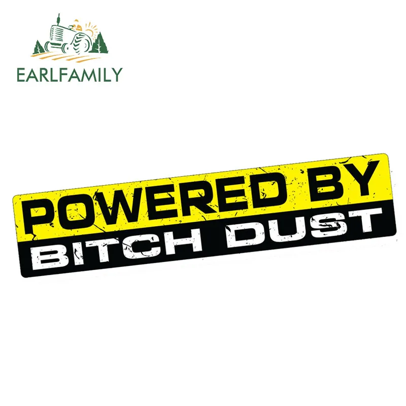 

EARLFAMILY 15 см x 3 см автомобильный Стайлинг с питанием от пыли