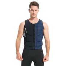 

Neoprene Surfing Kayak Life Jacket Vest Adult Water Skiing Sailing Men anticollision Snorkeling Life vests For Swimming Boating