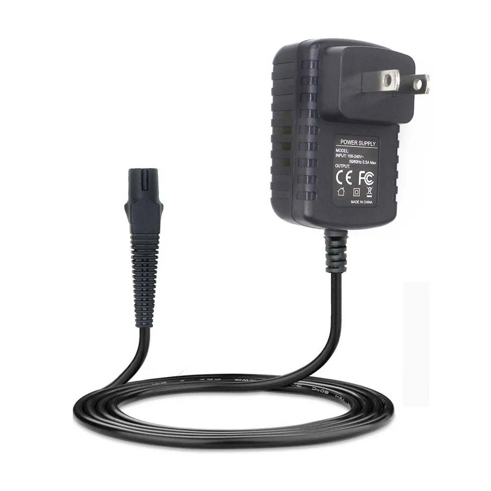 

12V Output Voltage Electric Razor Replacement Lightweight Portable For Braun Shaver Charger
