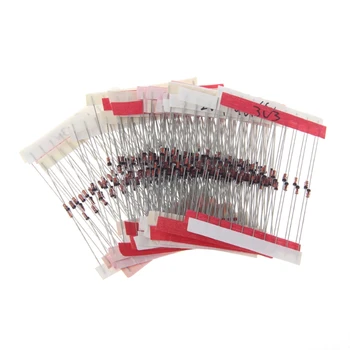 

270 Pcs 2.4V-33V 27 Values 1/2W 0.5W Zener Diode Assorted Kit