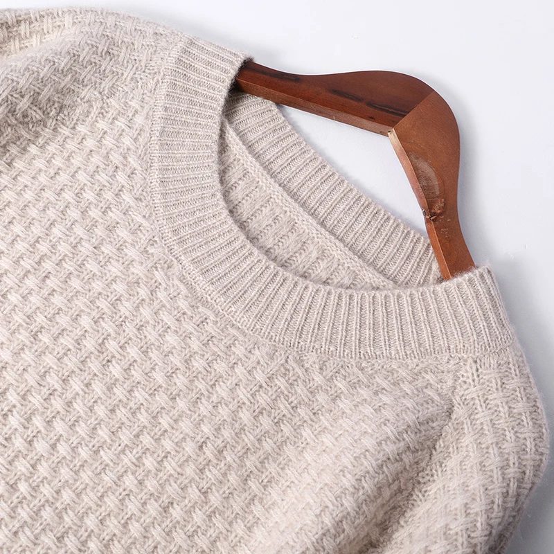 2020 Winter Sweater Women O-Neck 100% Cashmere