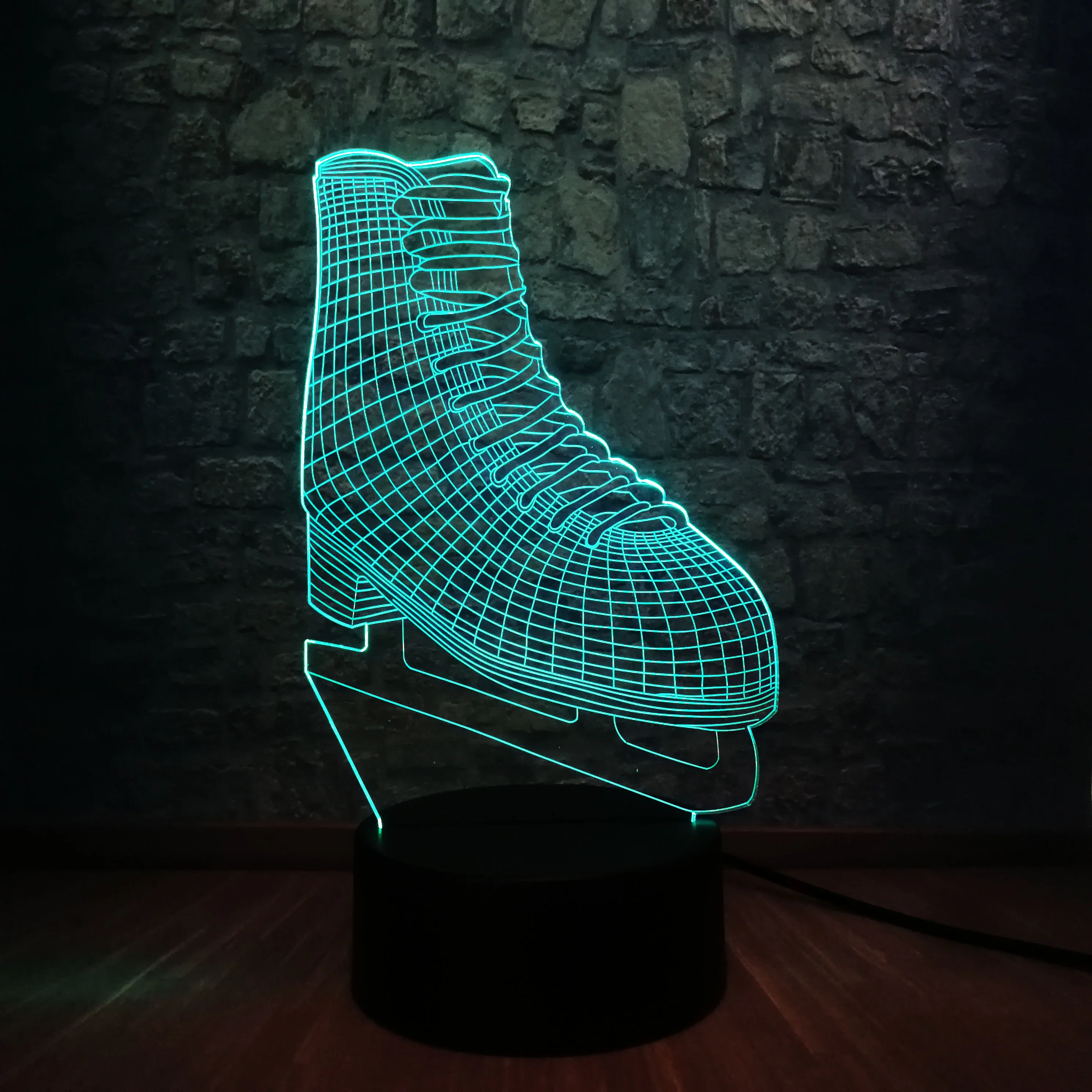3D баскетбольный плеер спортивный светодиодный ночник светильник иллюзия
