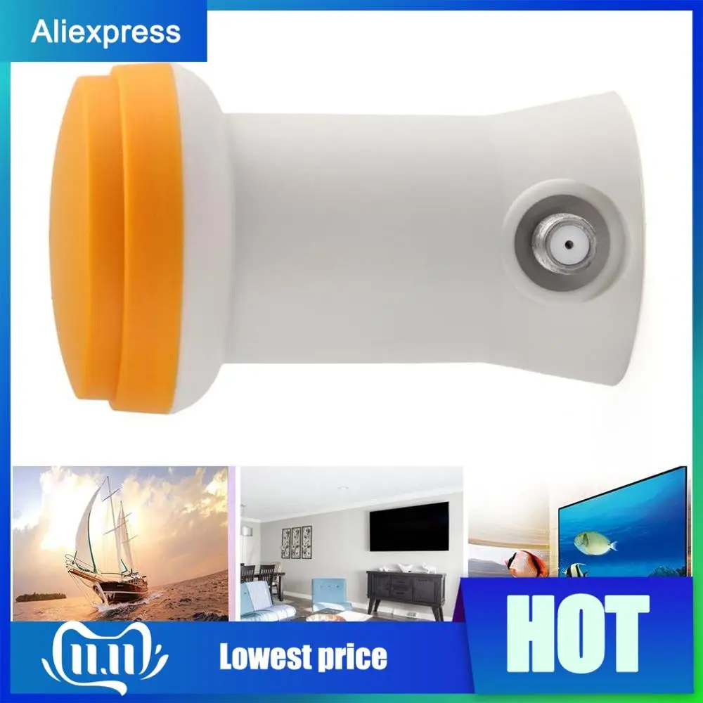 

Hight quality Full HD DIGITAL KU-BAND Universal Single LNB Satellite LNB satellite receiver lnb 9.75/10.6KU ku lnb 1 Output LNBF
