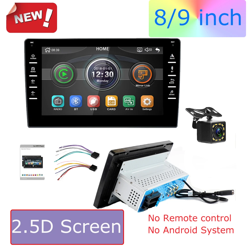 Blijven Geslaagd tweede 9 "Touch Mirrorlink Android Telefoon Radio MP5 Speler Bluetooth Usb Achteruitrijcamera  Auto Radio 1Din Autoradio Geen Android|Auto Radio´s| - AliExpress