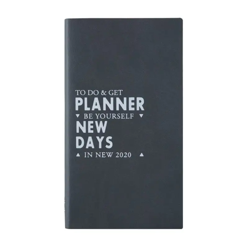 

Agenda 2020 Planner Organizer A6 Daily Weekly Notebook Manual Travel Schedule