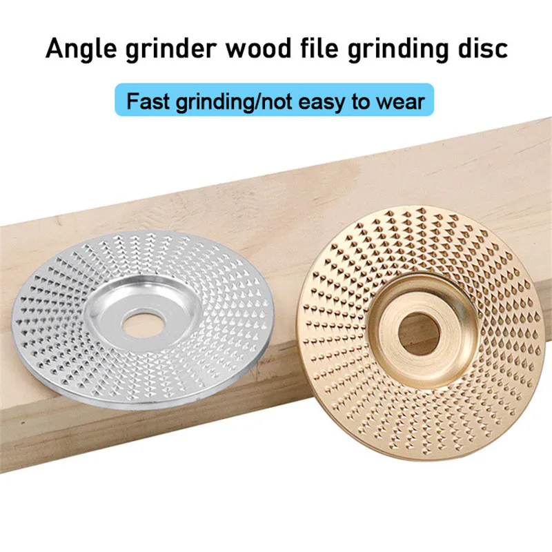 100mm Wood Shaping Disc Tungsten Carbide Carving Grinder Abrasive Sanding Rotary Tool for Angle | Инструменты