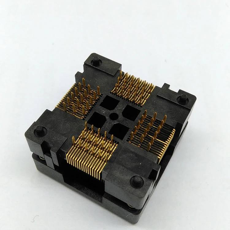 QFP64 IC тест и сжигание розетки OTQ-64-0.5-01 LQFP64 TQFP64 пресс тест сиденья 0,5 расстояние
