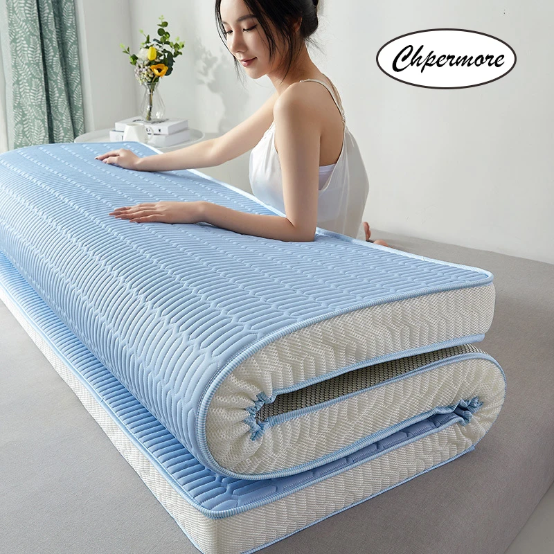Chpermore high quality Latex sponge Mattress Foldable Slow rebound Memory foam Mattresses Thicken Tatami King Queen Size |