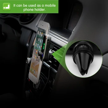

USB FM Transmitter Audio Charger Fast MP3 Bluetooth Car Kit Mic Handsfree With Phone Holder Car Accessories