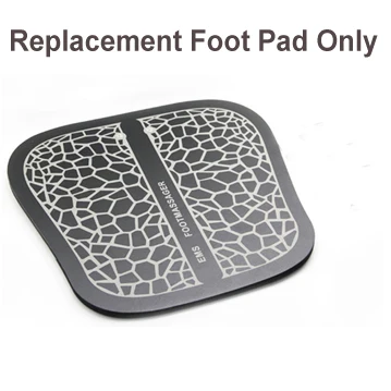 EMS массажер для ног ABS физиотерапия Восстанавливающий педикюр Tens Foot вибратор беспроводной стимулятор мышц USB Перезаряжаемый - Цвет: replacement foot pad