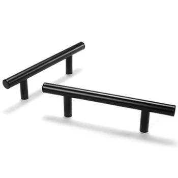 

20PcsKitchen Door Handles Cabinet Square Handles Drawer Knobs Stainless Steel Wardrobe Door Pulls Furniture Hardware Accessorie