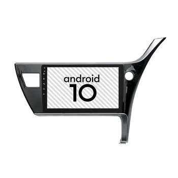 

High performance Smart Car Android 10 Radio for Toyota Corolla 2017 Right Wheel bluetooth GPS Navigation 4G Internet Multimedia