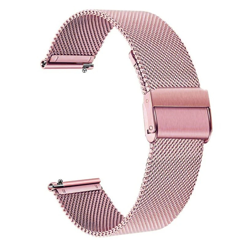 Elegant 20mm Milanese Metal Watch Band Bracelet