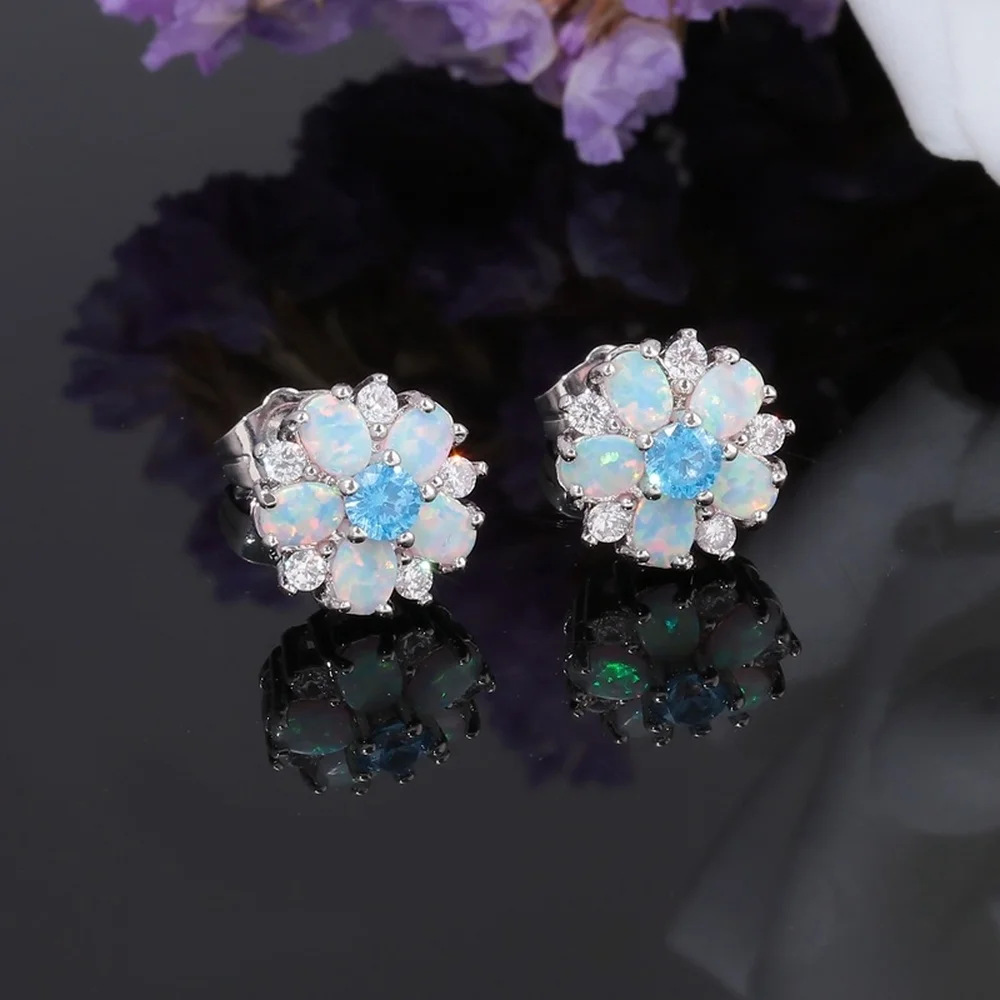 ★TATIANA★ Silver 925 Opal Floret Earrings EC3195 500738358 MUSINSA | TATIANA (Silver 925) Opal Floret Earrings EC3195